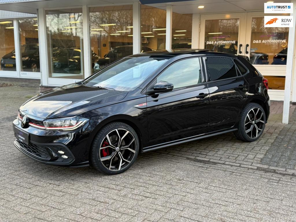Volkswagen Polo 2.0 TSI GTI Pano/Beats/Camera/IQ Lights/stoe, Stof, Gebruikt, Zwart, Overige carrosserieën