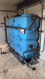 Grote watertank met pomp - 2000 liter 2 kuub, Ophalen of Verzenden, Gebruikt, Elektrisch, Hydrofoorpomp