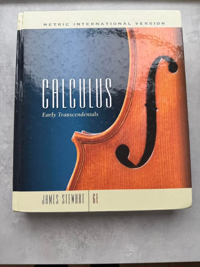 Calculus Early Transcendentals - James Stewart, Boeken, Studieboeken en Cursussen, Ophalen of Verzenden, Zo goed als nieuw