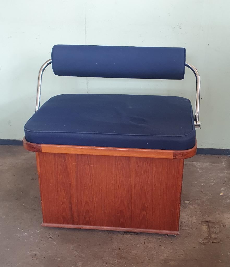 bank met swingback, Ophalen, Tweepersoons, 75 tot 100 cm, Zo goed als nieuw