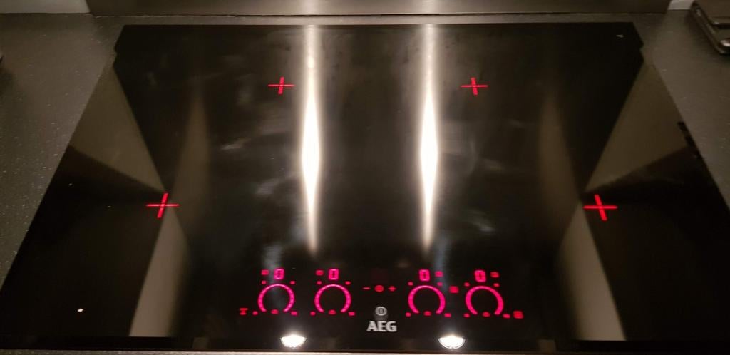 AEG 2 Fasen inductiekookplaat, Ophalen, Inbouw, Inductie, 4 kookzones