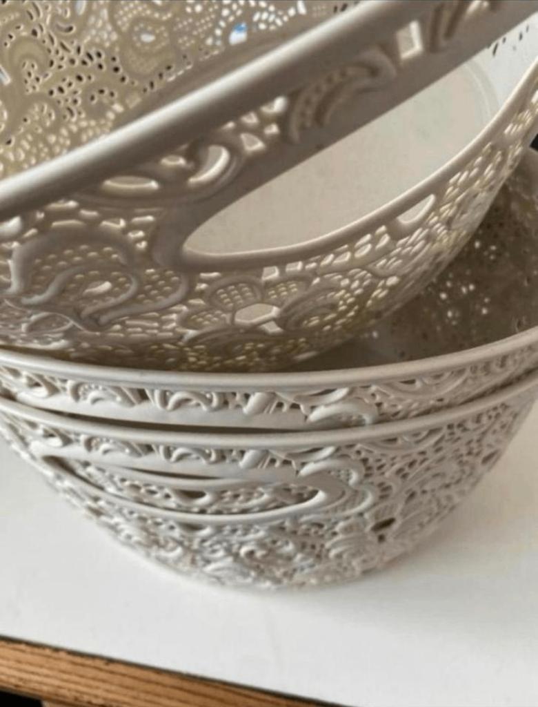 Curver Victoria Manden - 3 stuks, Kunststof, Mand, Verzenden, Nieuw