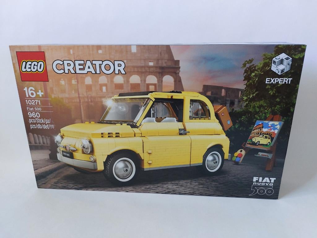 10271 Lego Fiat 500, Ophalen, Lego, Nieuw, Compleet