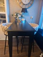 Rivera Maison bartafel zwart met 2 laden, Ophalen, Gebruikt