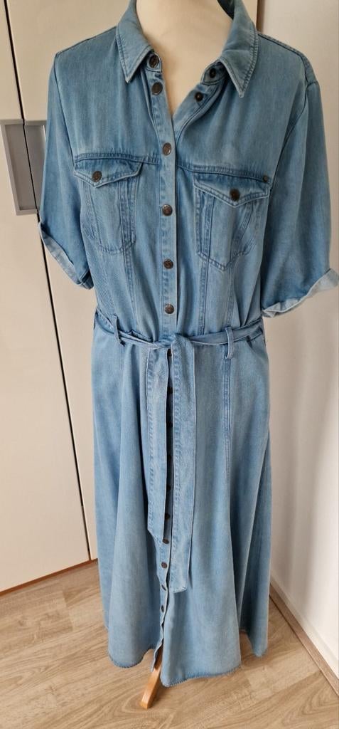 Cloud9 Maxi-spijkerjurk - maat 40, Kleding | Dames, Jurken, Maat 38/40 (M), Blauw, Cloud9, Ophalen of Verzenden