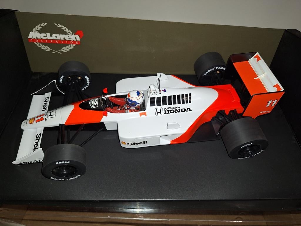 Mc Laren, Hobby en Vrije tijd, Modelauto's | 1:18, Ophalen of Verzenden, Zo goed als nieuw, MiniChamps