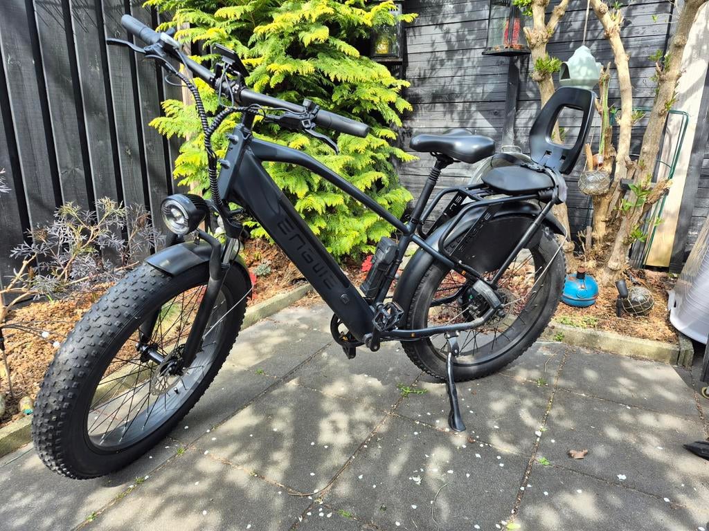 Engwe E26 fatbike, Fietsen en Brommers, Elektrische fietsen, Gebruikt, 59 cm of meer, 50 km per accu of meer, Ophalen