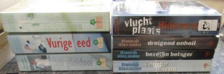 5 chr boeken van Hannah Alexander, Boeken, Romans, Gelezen, Ophalen of Verzenden
