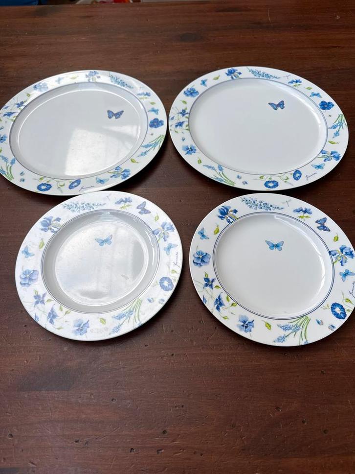 Mepal Rösti Janneke Brinkman borden met vlinders en bloemen, Caravans en Kamperen, Kampeeraccessoires, Nieuw, Ophalen of Verzenden