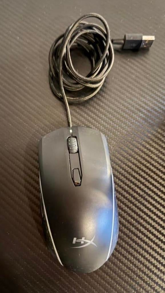 HyperX Bedrade Gaming Muis - Zwart, Rechtshandig, Muis, Gebruikt, Gaming muis