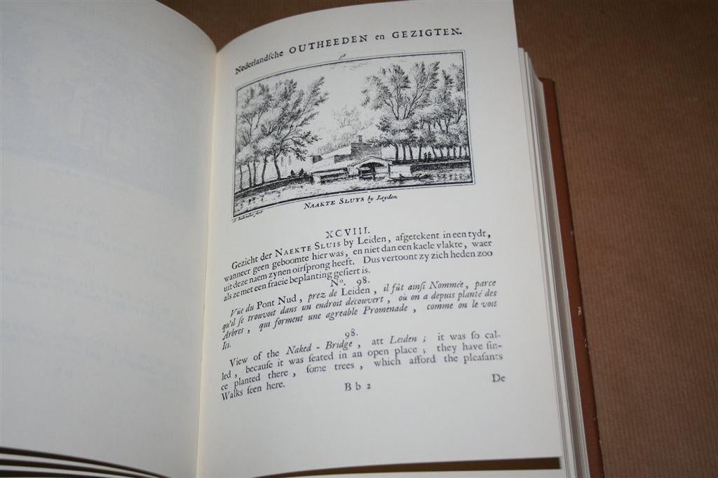 Kabinet Ned. outheden, gezichten. Herdruk van orig. 1725., Ophalen of Verzenden, Gelezen