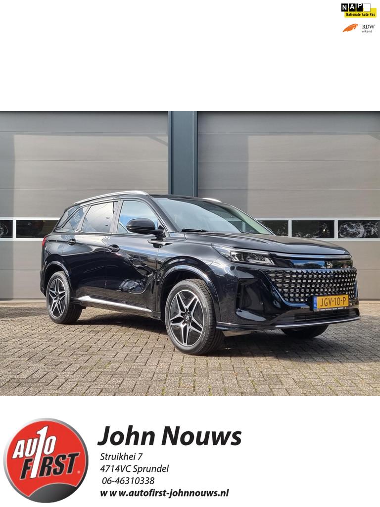 DFSK E5 1.5 PHEV L2, Auto's, Overige Auto's, 4 cilinders, Zwart, Bedrijf, Hybride Elektrisch/Benzine