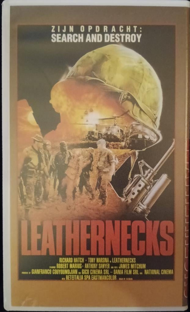 Leathernecks / Last Platoon vhs, Vanaf 16 jaar, Ophalen of Verzenden, Zo goed als nieuw, Horror