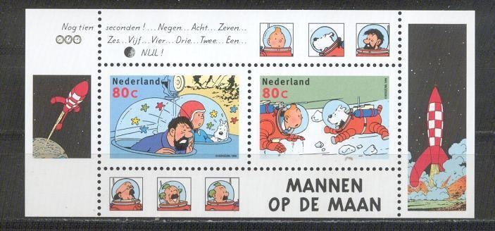 Nederland nr. 1839 Blok Strippostzegels 1999 postfris, Postzegels en Munten, Ophalen of Verzenden, Na 1940, Postfris