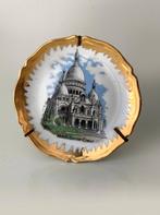 Vintage souvenir bordje Sacre Coeur Parijs Limoges, Ophalen of Verzenden