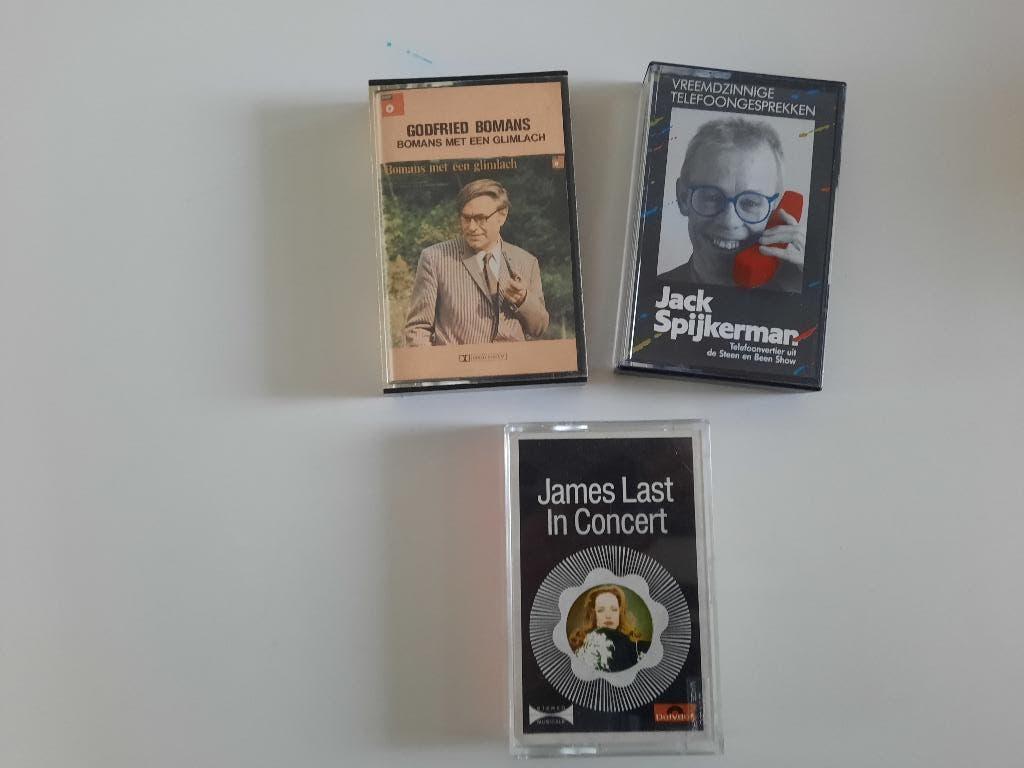 3 CASSETTEBANDJES, Gebruikt, 2 t/m 25 bandjes, Ophalen of Verzenden, Origineel
