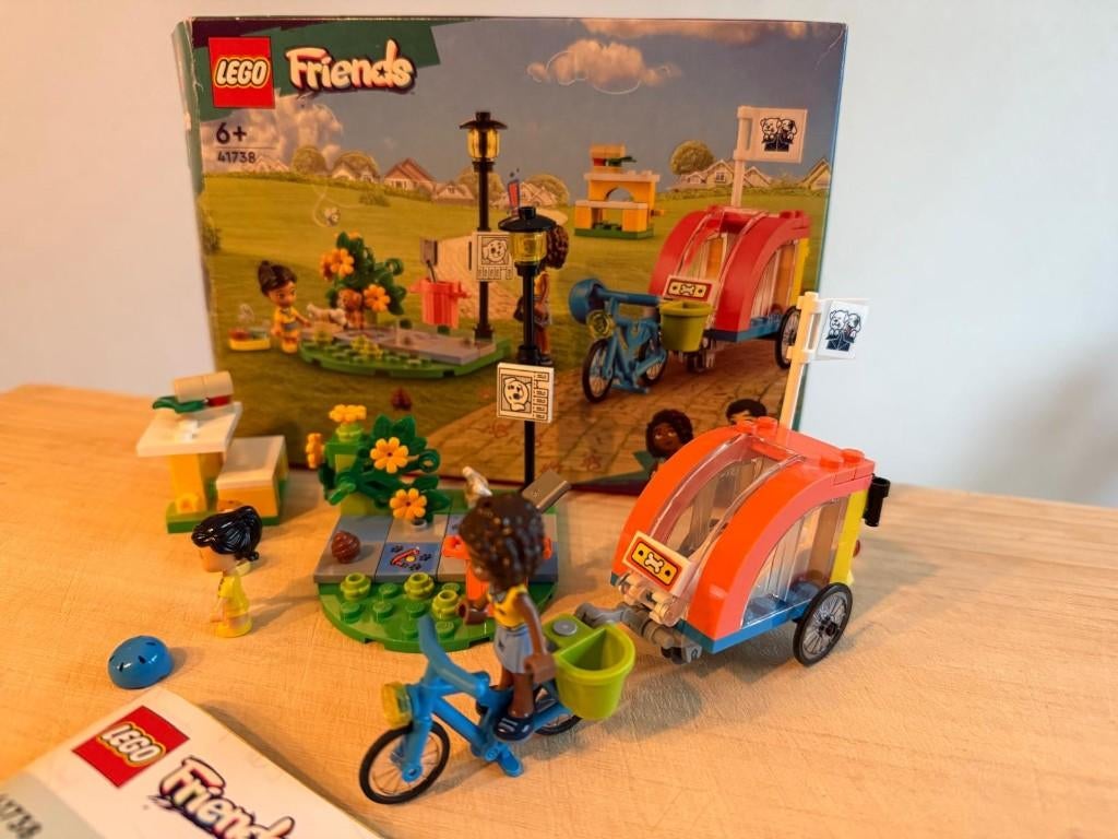 Lego Friends Honden reddingsfiets 41738, Kinderen en Baby's, Speelgoed | Duplo en Lego, Compleet, Lego, Friends, Ophalen of Verzenden