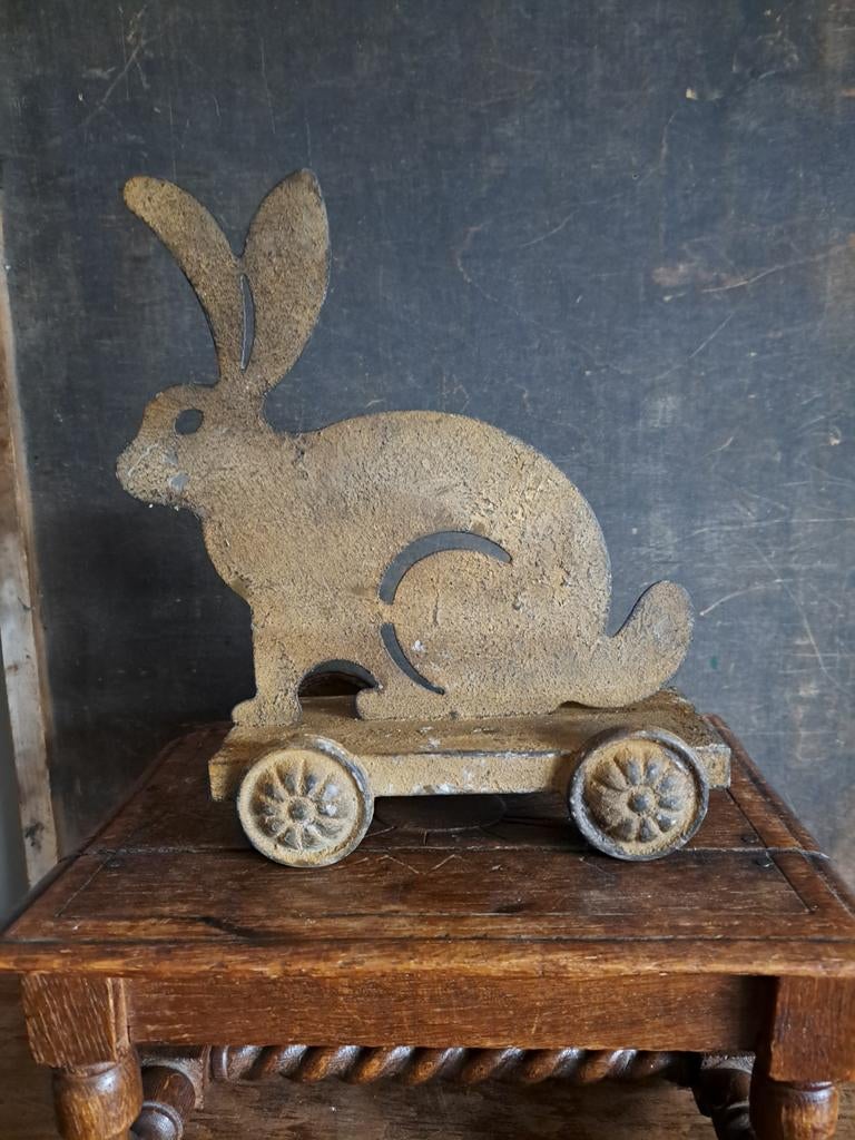 Haas voorjaar Pasen sober,landelijk,decoratie, Ophalen of Verzenden, X, X, X