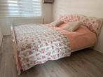 Queen Anne bed ( Frans ), Ophalen, Gebruikt, Wit, Tweepersoons