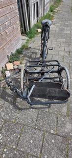 Klus bakfiets, banden lek, zonder accu, Ophalen