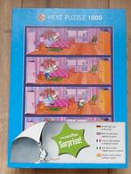 Zeldzame Heye puzzel Mordillo Surprise Bedroom, Ophalen of Verzenden, 500 t/m 1500 stukjes, Zo goed als nieuw, Legpuzzel