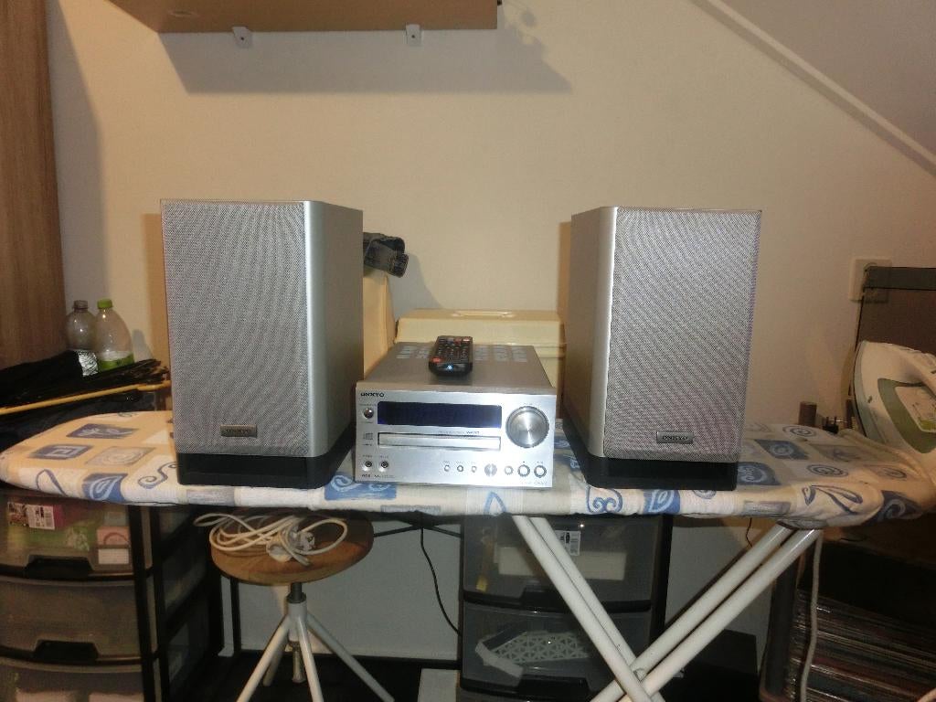 te kop stereo set van onkyo type cr-515, Zo goed als nieuw, Microset, Cd-speler, Ophalen