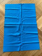 Lap blauwe wollen bekledingsstof, Wol, Blauw, Ophalen of Verzenden, Zo goed als nieuw