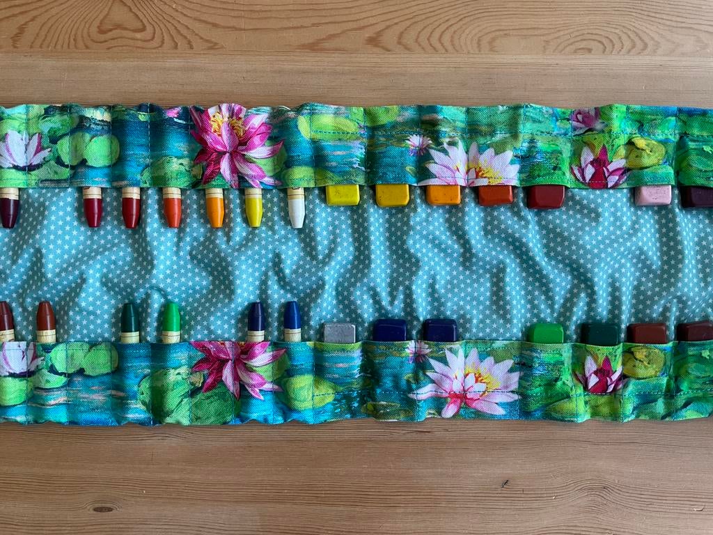Krijtrol Roletui Vrijeschool 16 vakjes voor blokjes staafjes, Hobby en Vrije tijd, Leeuwarden, Handgemaakt, Overige typen, Nieuw