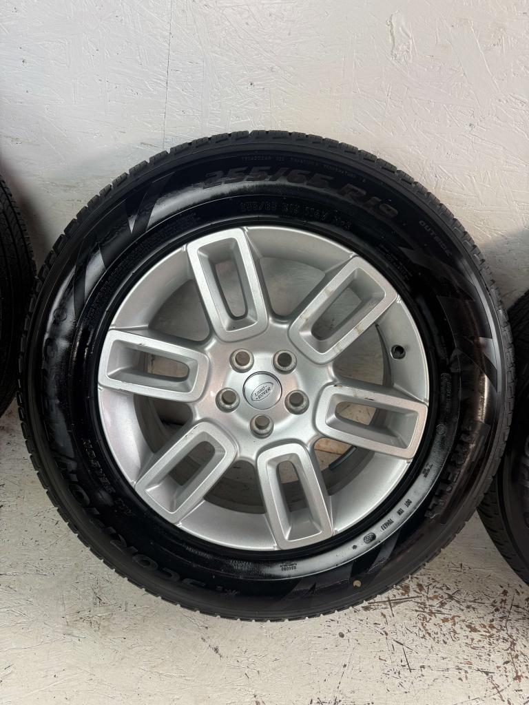 5 stuks Originele Land Rover Defender L663 velgen 19" 5x120, Gebruikt, 255 mm, Banden en Velgen, Niet ingevuld
