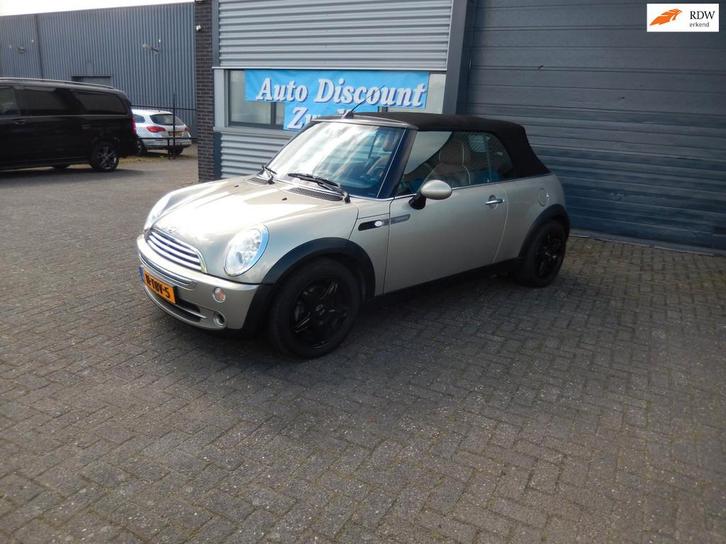 Mini Mini Cabrio 1.6 Cooper Pepper SIDEWALK STOELVERWARMING, Auto's, Mini, Bedrijf, Te koop, Cabrio, ABS, Airbags, Airconditioning