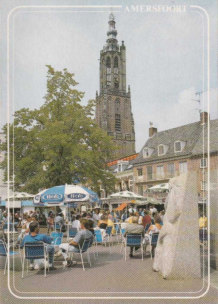 Amersfoort Onze Lieve Vrouwe toren, Ophalen of Verzenden, 1980 tot heden, Ongelopen, Utrecht