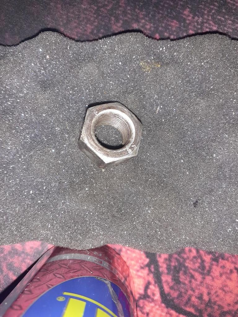 Achterwiel moer Piaggio Puch Zip type 2/3, Ophalen of Verzenden, Gebruikt, Piaggio