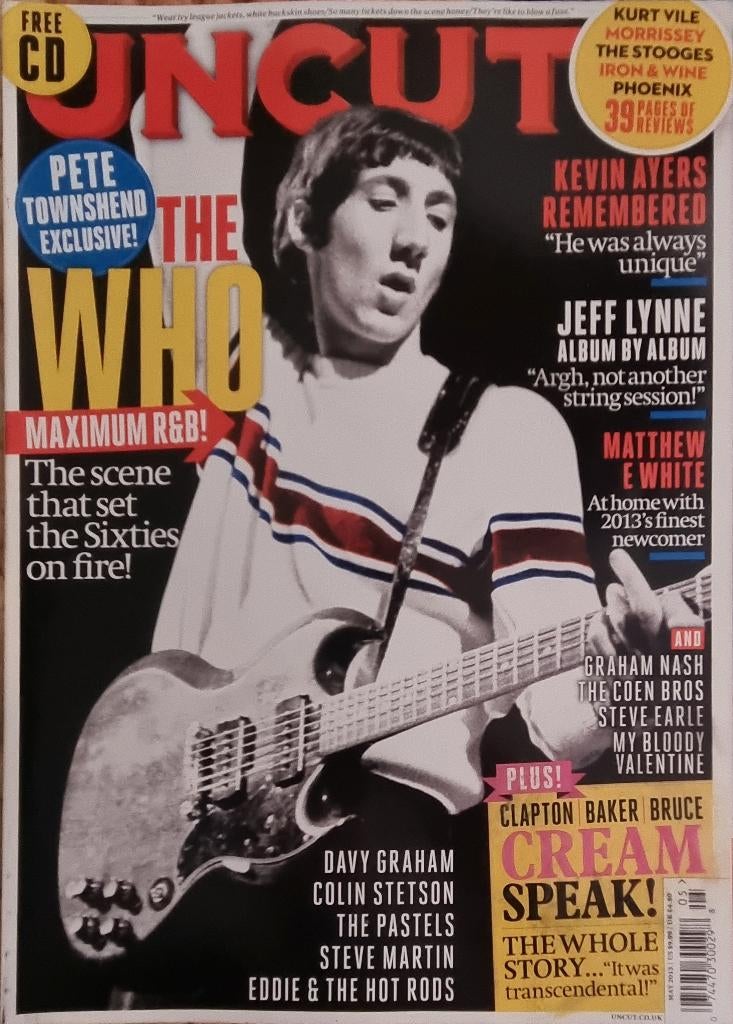 UNCUT 05-2013 192 Townshend Who Steve Martin Ayers Eddie, Boeken, Ophalen of Verzenden, Zo goed als nieuw, Muziek, Film of Tv
