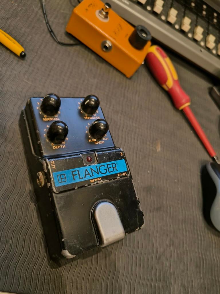 pearl FG-01 flanger, Ophalen of Verzenden, Gebruikt, Chorus