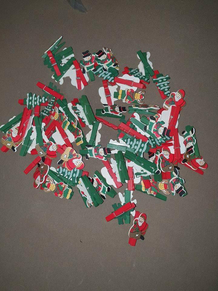 kerst knijpers   (dv19, Diversen, Kerst, Gebruikt, Ophalen of Verzenden