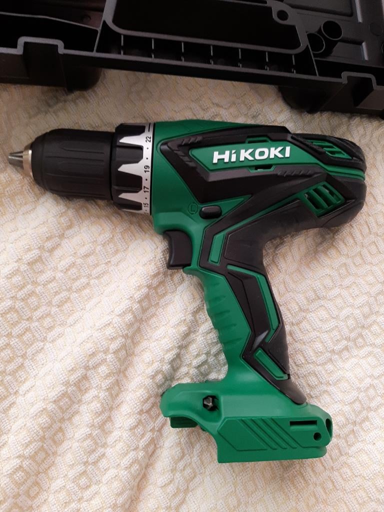 Hikoki DS18DJL Hitachi 18V accuboor accu boormachine, Ophalen of Verzenden, Nieuw, Boormachine, Variabele snelheid