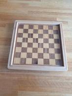 Schaakbord, backgammon, Hobby en Vrije tijd, Gezelschapsspellen | Bordspellen, Een of twee spelers, Ophalen of Verzenden, Gebruikt