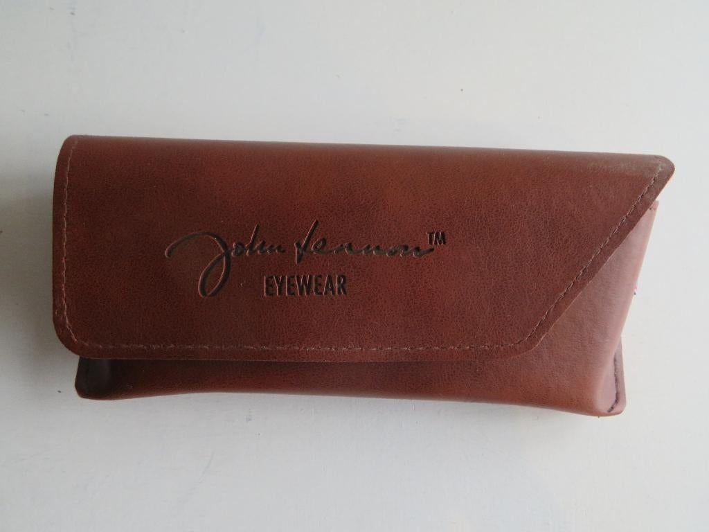 John Lennon Eyewear Brilhoes Brillenetui + brillenpoetsdoek, Ophalen of Verzenden, Zo goed als nieuw, Overige merken