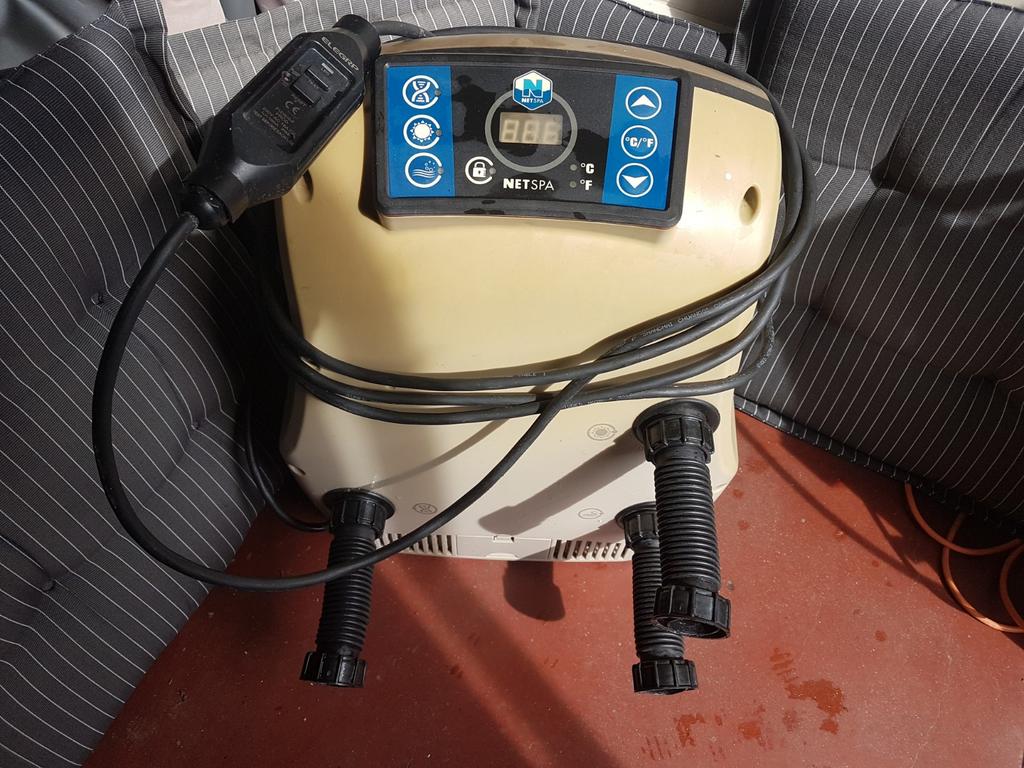 NetSpa motoreenheid bubblebad pomp filter  en verwarming, Ophalen of Verzenden, Pomp