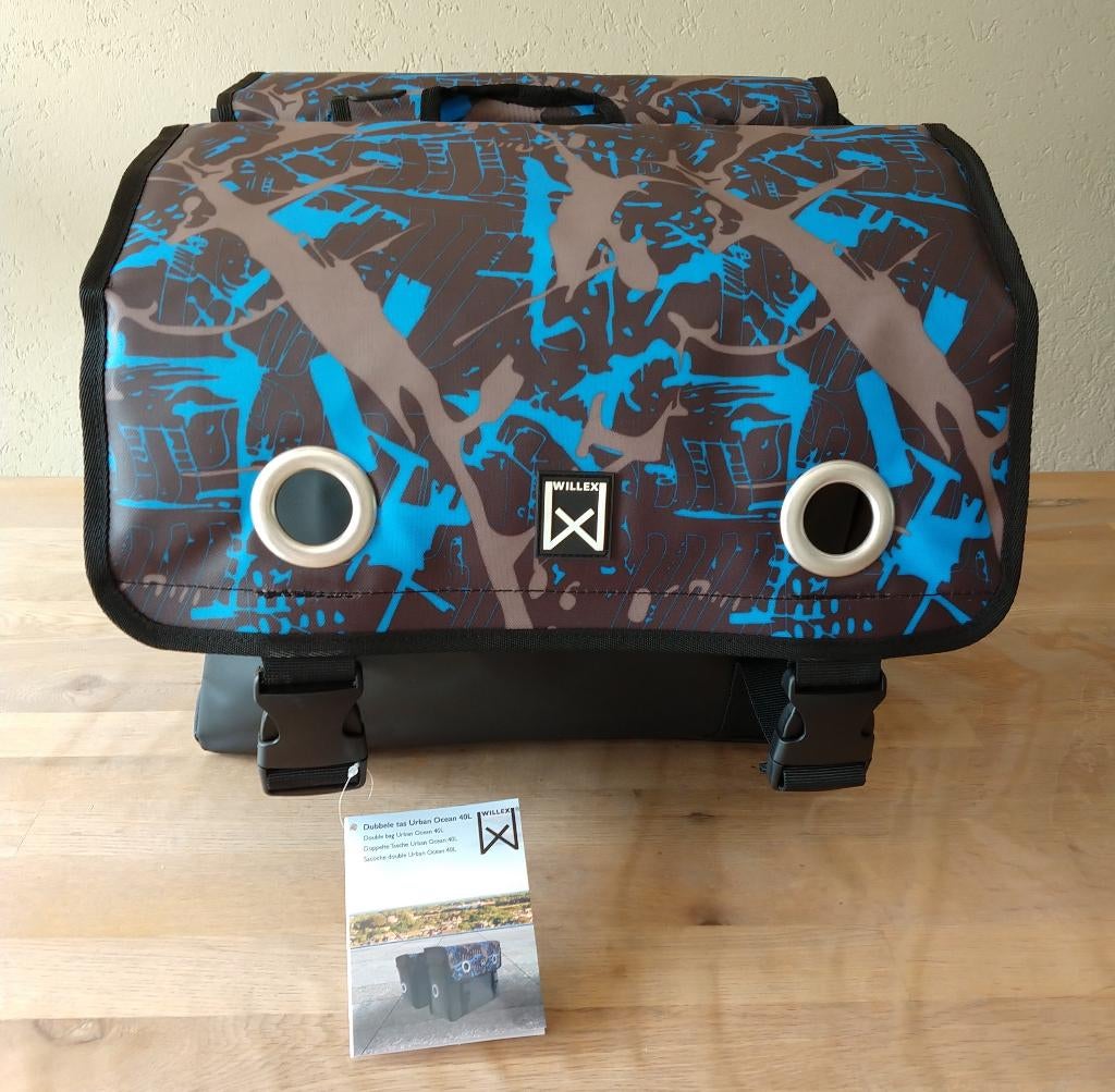 Willex 13896 dubbele fietstas Ice MIK & Racktime inhoud 40L, Ophalen of Verzenden, Nieuw, Overige typen