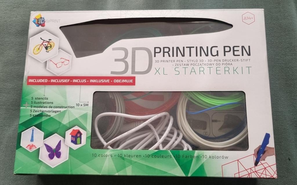 3D Printing Pen XL Starterkit, Ophalen of Verzenden, Gebruikt