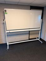 Whiteboard 200X100 cm magnetisch verrijdbaar., Diversen, Schoolborden, Ophalen, Gebruikt, A, Whiteboard