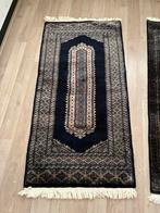 Set van 3 Perzische tapijt donkerblauw zgan, Ophalen, Gebruikt, 100 tot 150 cm, Zwart