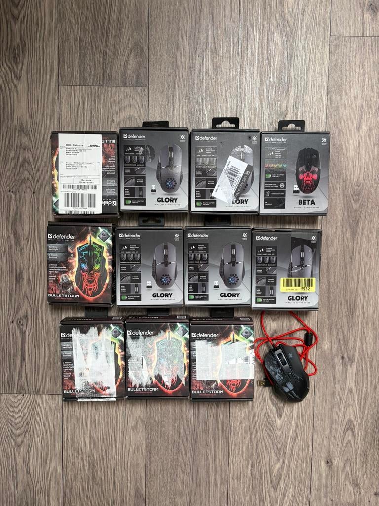 Partij bundel gaming muizen – nieuw in doos, Ophalen of Verzenden, Nieuw