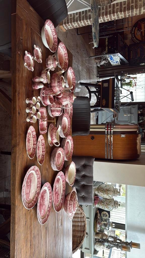 61- delig Palissy pottery england “thames river scenes”, Ophalen