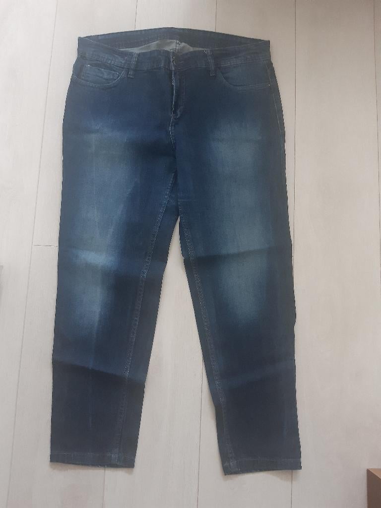 59- C&A dames spijkerbroek maat 40, Kleding | Dames, Spijkerbroeken en Jeans, Ophalen, Zo goed als nieuw, Blauw, W30 - W32 (confectie 38/40)