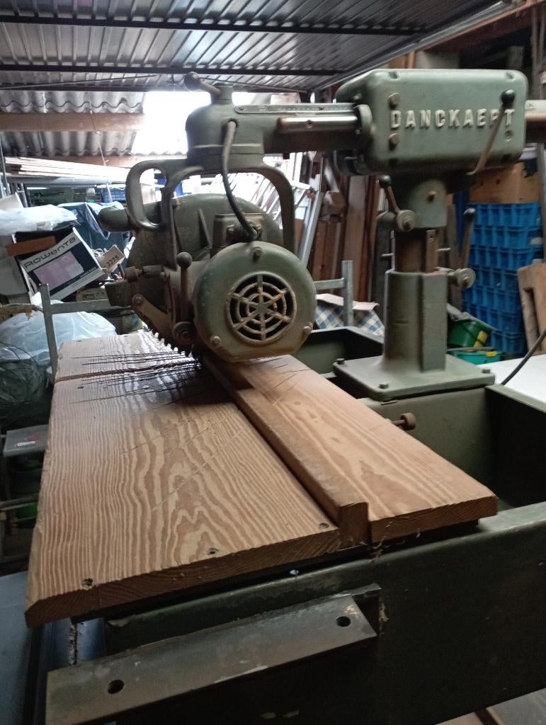 radiaal zaagmachine, Doe-het-zelf en Verbouw, Ophalen, Gebruikt, 70 mm of meer, Afkortzaag