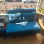 Slaapbank blauw groen tweepersoons, Ophalen