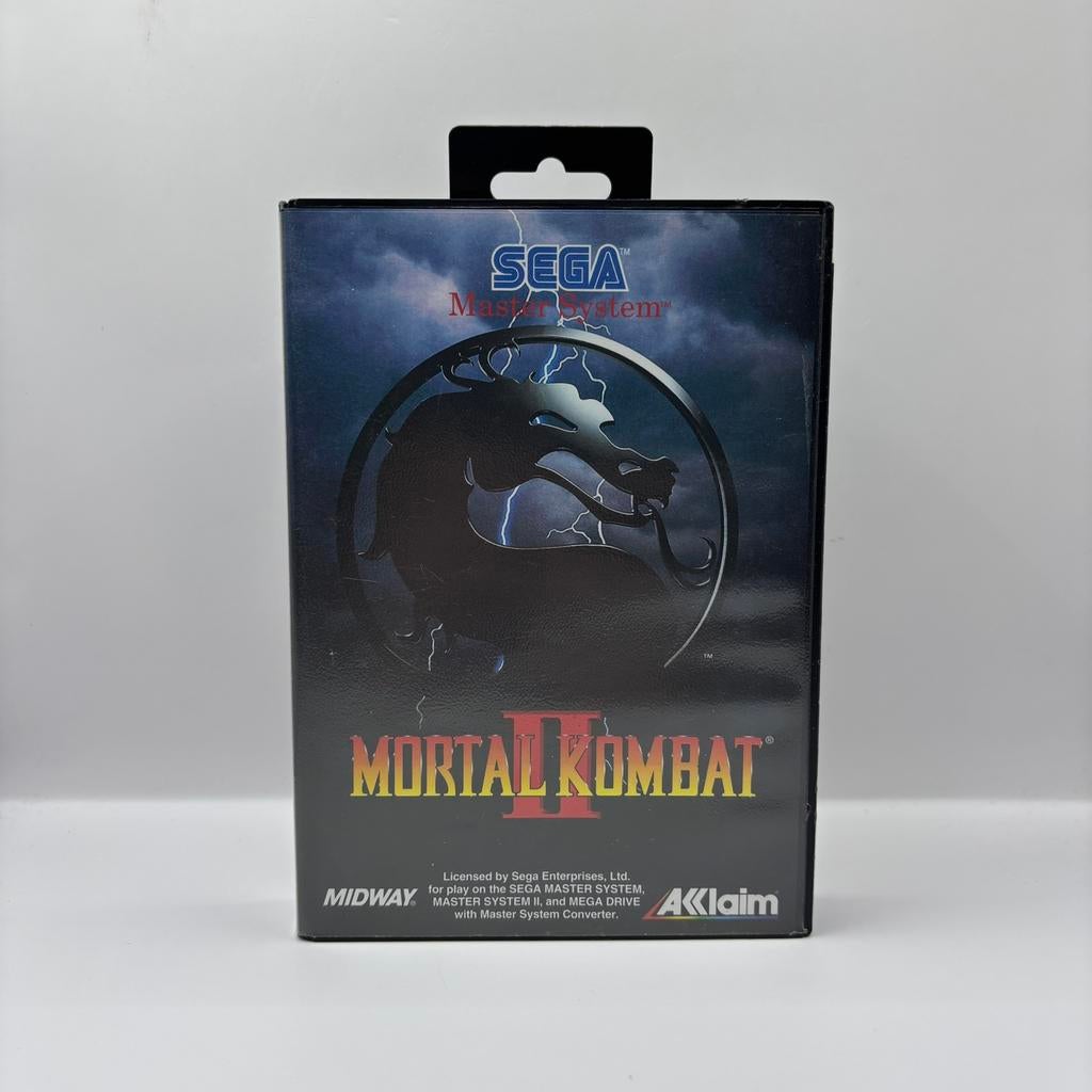 Mortal Kombat 2 Sega Master System, Vechten, Ophalen of Verzenden, Zo goed als nieuw, Vanaf 16 jaar