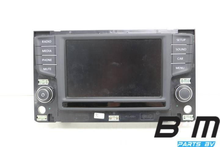 Display composition media VW Golf 7 3G0919605, Gebruikt